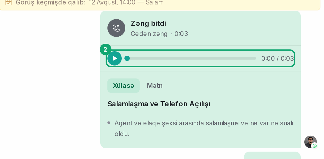 Qeydə qulaq asın