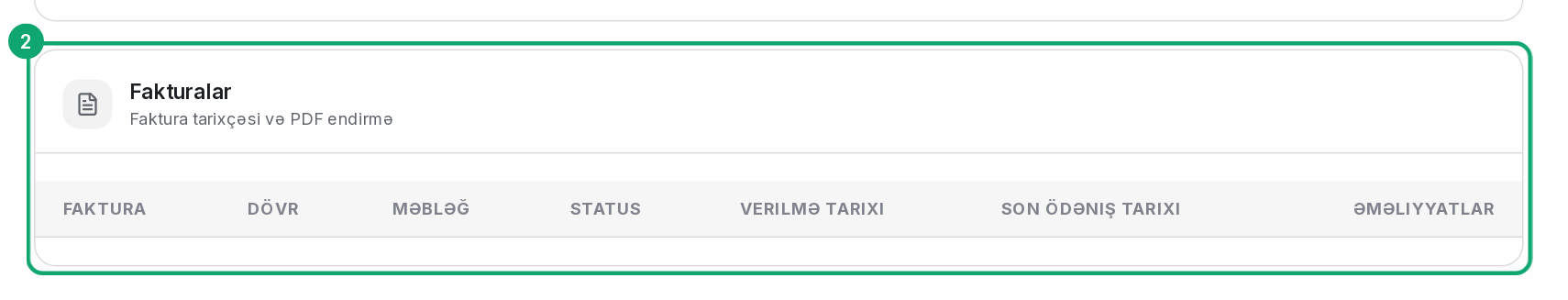 Fakturaları tapın